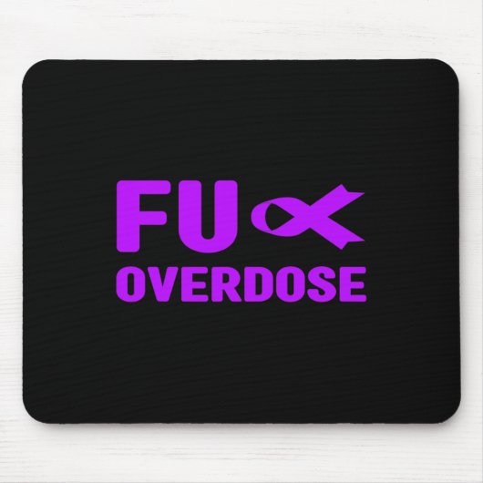 Overdose - Addiction Awareness Muismat (Voorkant)