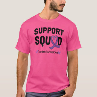 Overdosering Augustus We Draag Paarse overdosering T-shirt