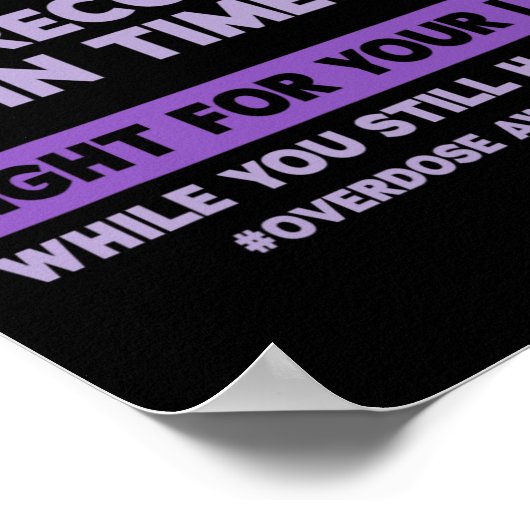 Overdosering Poster (Hoek)