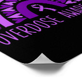 Overdosering Regenboogmedicatie Herstel Paars Ri Poster (Hoek)