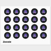 Overdosering Ronde Sticker (Vel)