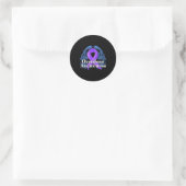 Overdosering Ronde Sticker (Tas)