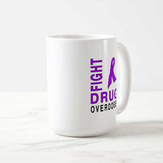 Overdosering van geneesmiddelen koffiemok (Voorkant rechts)