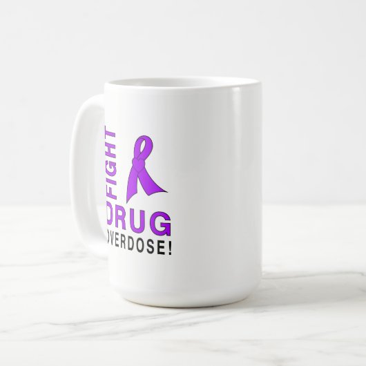 Overdosering van geneesmiddelen koffiemok (Voorkant links)