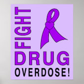 Overdosering van geneesmiddelen poster (Voorkant)