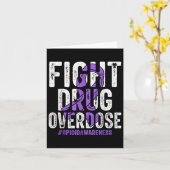 Overdosering van Paars remmende opioïden Kaart (Gele Bloem)