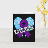 Overdosering Voorlichting Dag Engel tegen Addicati Kaart (Gele Bloem)