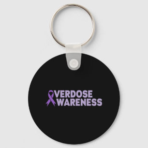 Overdosis Awareness Addiction Recovery Sleutelhanger