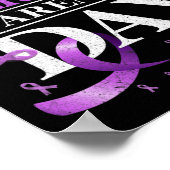 Overdosis Awareness Dag Paarse 1 Poster (Hoek)