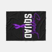 Overdosis Awareness Maand Ondersteuning Squad Paar Fleece Deken (Voorkant (Horizontaal))