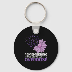 Overdosis Awareness Shirt ter nagedachtenis aan Br Sleutelhanger