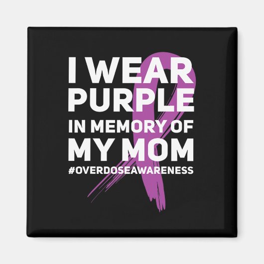 Overdosis Bewustzijn Geheugen van Moeder Paarse Li Magneet (Voorkant)