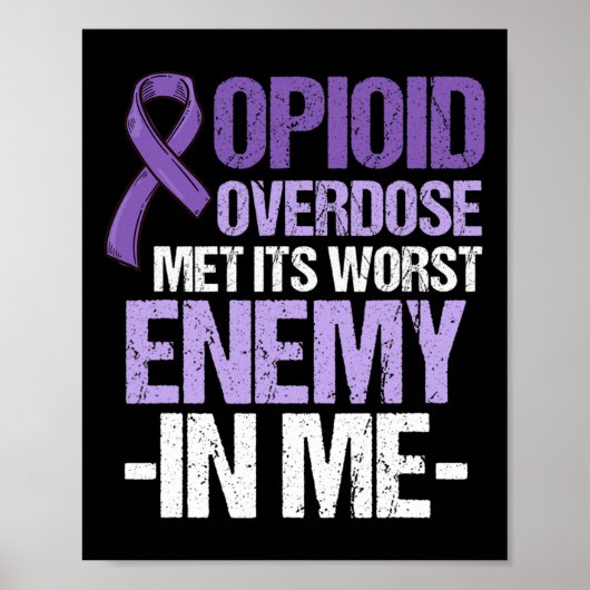 Overdosis Bewustzijn Overlevende 13 Poster (Voorkant)