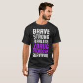 Overdosis Bewustzijn Overlevende strijder 22 T-shirt (Voorkant volledig)