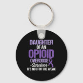 Overdosis Bewustzijn Overlevende strijder 24 Sleutelhanger (Voorkant)