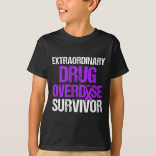 Overdosis Bewustzijn Overlevende strijder 24 T-shirt