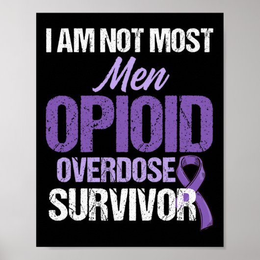 Overdosis Bewustzijn Overlevende strijder 41 Poster (Voorkant)