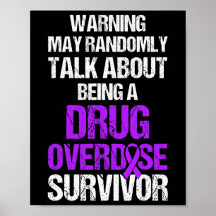 Overdosis Bewustzijn Overlevende strijder 9 Poster