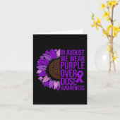 Overdosis Bewustzijn Zonnebloem In augustus Draag  Kaart (Gele Bloem)