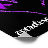 Overdosis bewustzijnsshirt1  poster (Hoek)