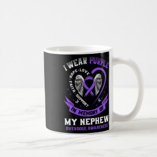 Overdosis bewustzijnsshirt ter nagedachtenis aan n koffiemok