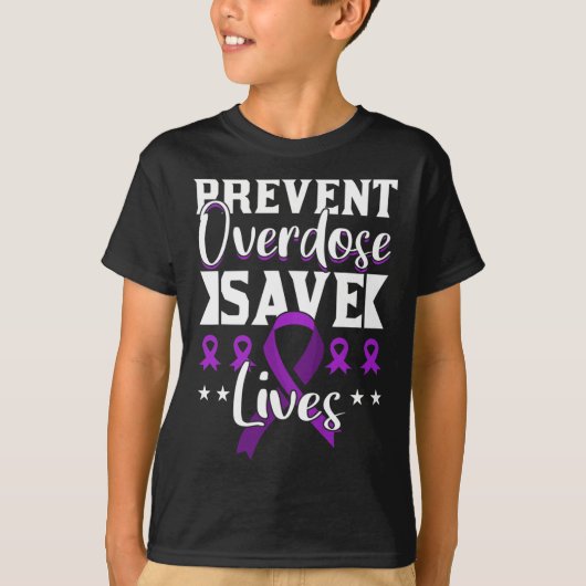 Overdosis Red levens Bewustzijn van overdosering 1 T-shirt (Voorkant)