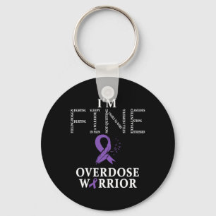 Overdosis Warrior Ik ben in orde Sleutelhanger