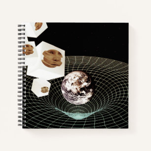 Overdracht naar een ander universum notitieboek