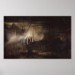 Overdracht van de Overblijfselen van Napoleon Poster