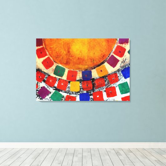 overdrachtcanvas canvas afdruk (Insitu (Houten vloer))