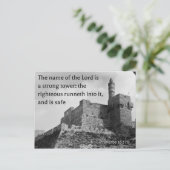 Overdrachten 18 : 10 op een oude foto van Jeruzale Briefkaart (Staand voorkant)