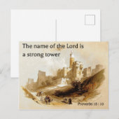 Overdrachten 18 : 10. over een oude lithograaf van briefkaart (Voorkant / Achterkant)