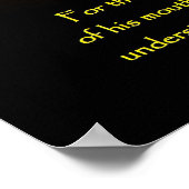 Overdrachten 2 : 6 poster (Hoek)