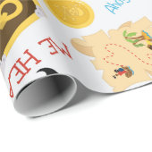 Overdrachtspapier voor betoneilanden cadeaupapier (Rol Hoek)