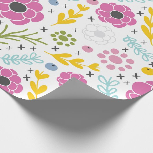 Overdrachtsstrempapier voor lentevloerverdamping cadeaupapier (Hoek)