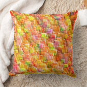 Overdreven puinhoop van reliëfbekledingen kussen (Deken)