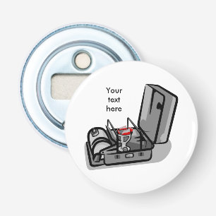  overdrukkachel button flesopener