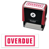 OVERDUE ZELF-INKEND STEMPEL KWITANTIE (In situ)