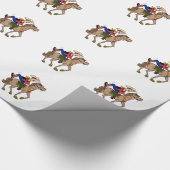 Overeager Cowboy Cadeaupapier (Hoek)