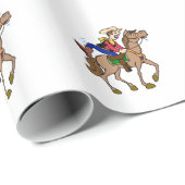 Overeager Cowboy Cadeaupapier (Rol Hoek)