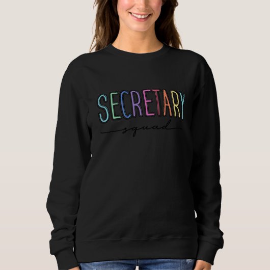 Overeenkomend met secretaris Squad of team Terug n Trui (Voorkant)