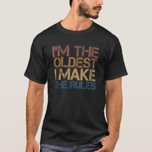 Overeenkomende Broers En Zusters Ik Ben De Oudste T-shirt