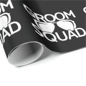 Overeenkomende Bruidsjonker Groep Bachelorfeest Pl Cadeaupapier (Rol Hoek)