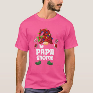 Overeenkomende familie De Papa Gnome kerstgroep T-shirt
