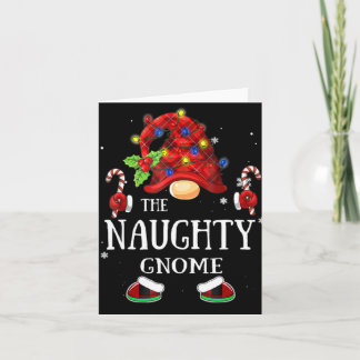 Overeenkomende Familie De Stoute Kabouter Kerst Gr Kaart