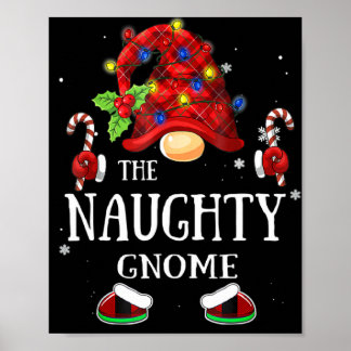 Overeenkomende Familie De Stoute Kabouter Kerst Gr Poster
