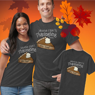 Overeenkomende familie Thanksgiving T-shirt