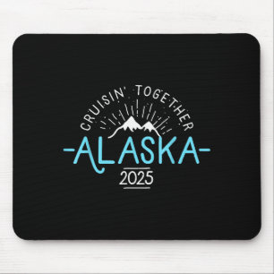 Overeenkomende familie vrienden en groep Alaska Cr Muismat