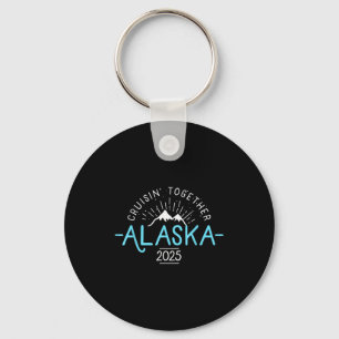 Overeenkomende familie vrienden en groep Alaska cr Sleutelhanger