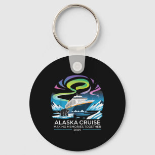 Overeenkomende familie vrienden en groep Alaska cr Sleutelhanger